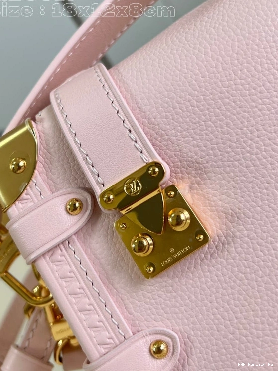 AAA Pruses Bags LOUIS PM-18*12.5*8CM Trunk VUITTON Side 0730